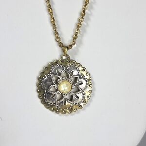 LUCKY BRAND 2 TONE NECKLACE